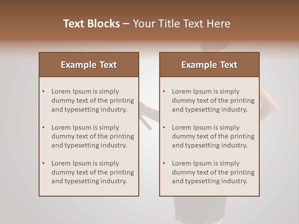 Scholastic Girl Female PowerPoint Template
