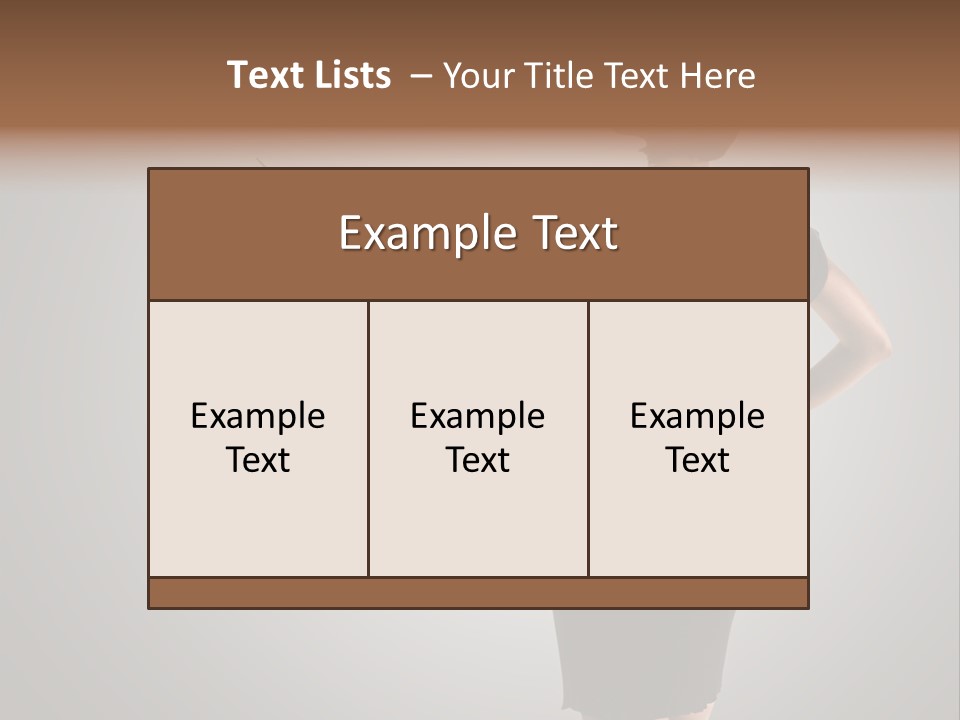 Scholastic Girl Female PowerPoint Template