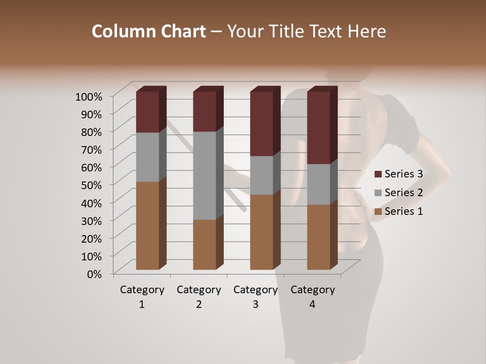Scholastic Girl Female PowerPoint Template