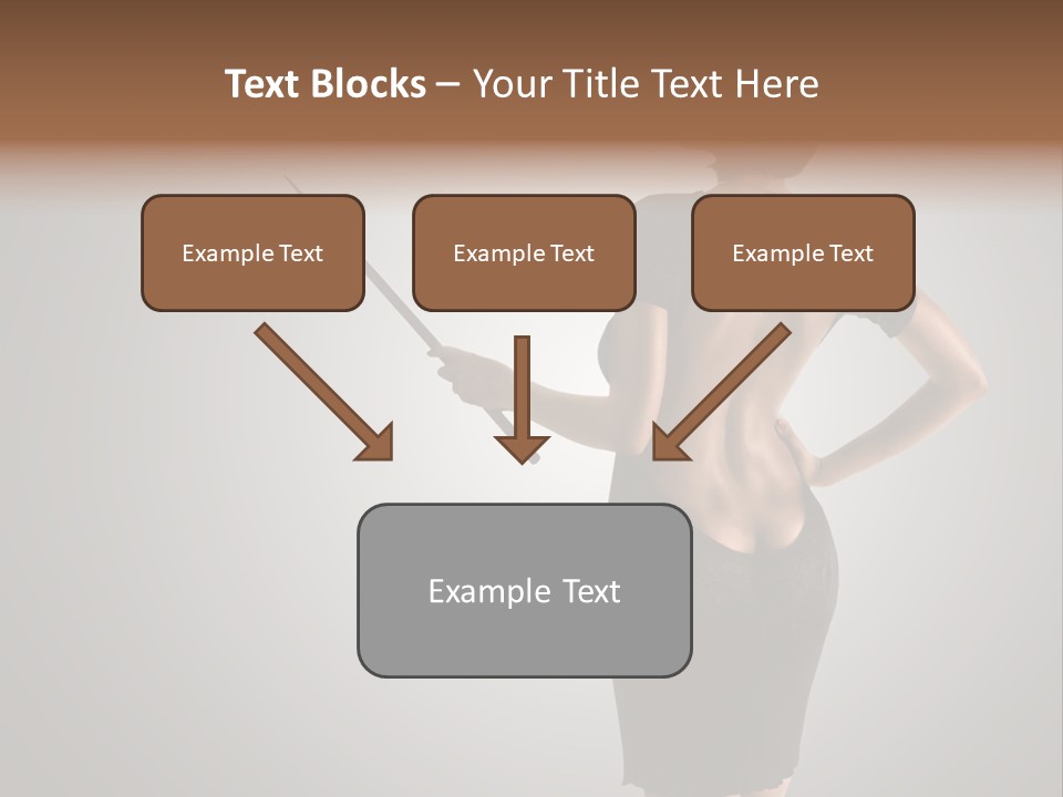 Scholastic Girl Female PowerPoint Template