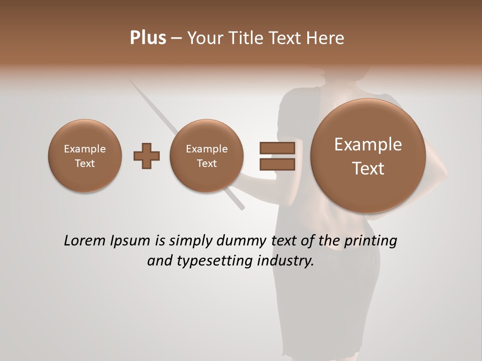 Scholastic Girl Female PowerPoint Template