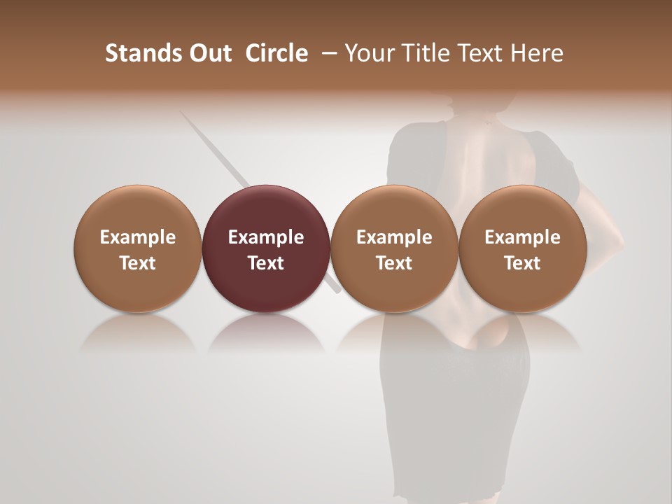 Scholastic Girl Female PowerPoint Template