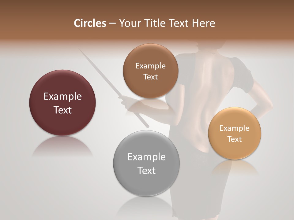 Scholastic Girl Female PowerPoint Template