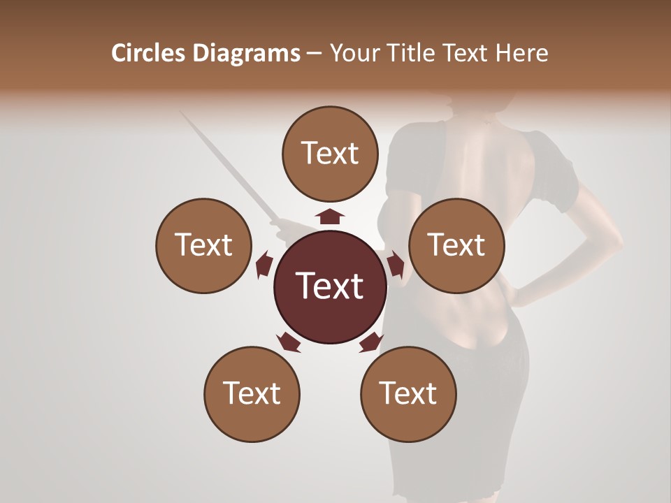 Scholastic Girl Female PowerPoint Template