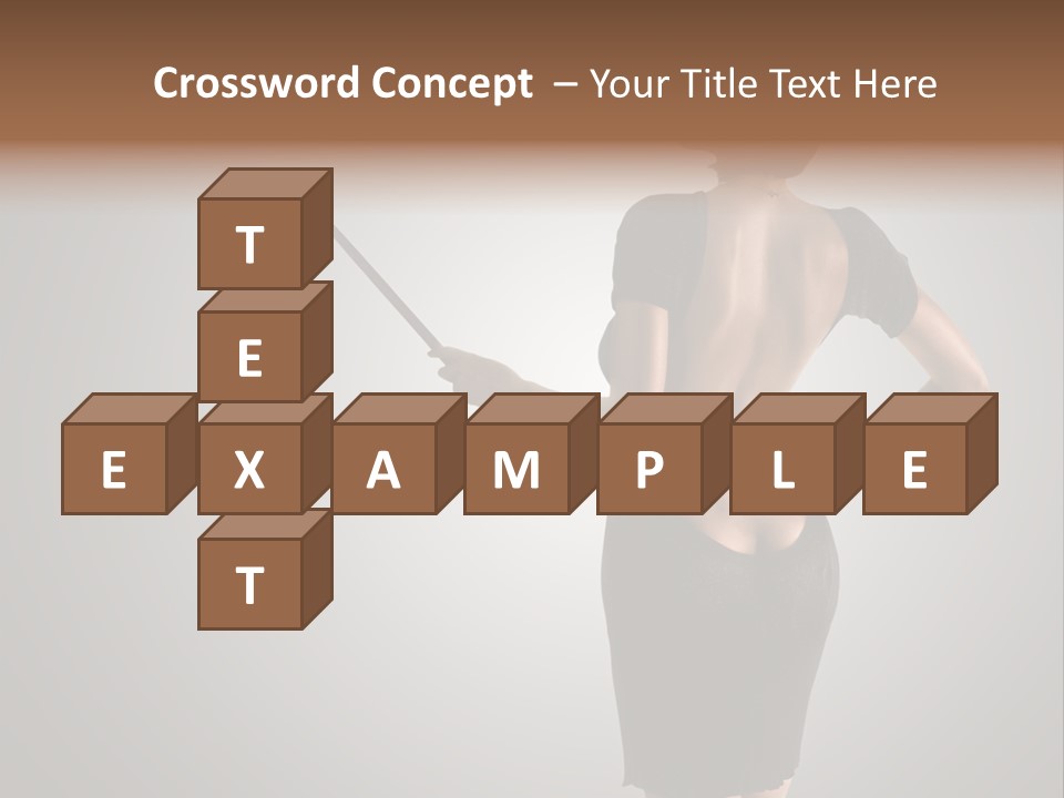 Scholastic Girl Female PowerPoint Template