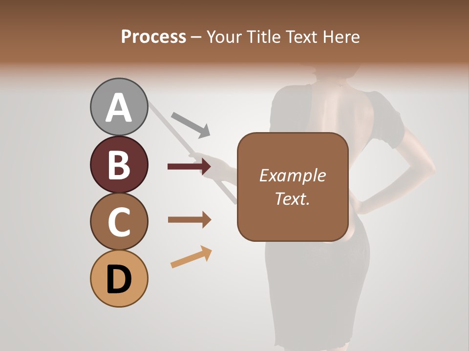 Scholastic Girl Female PowerPoint Template