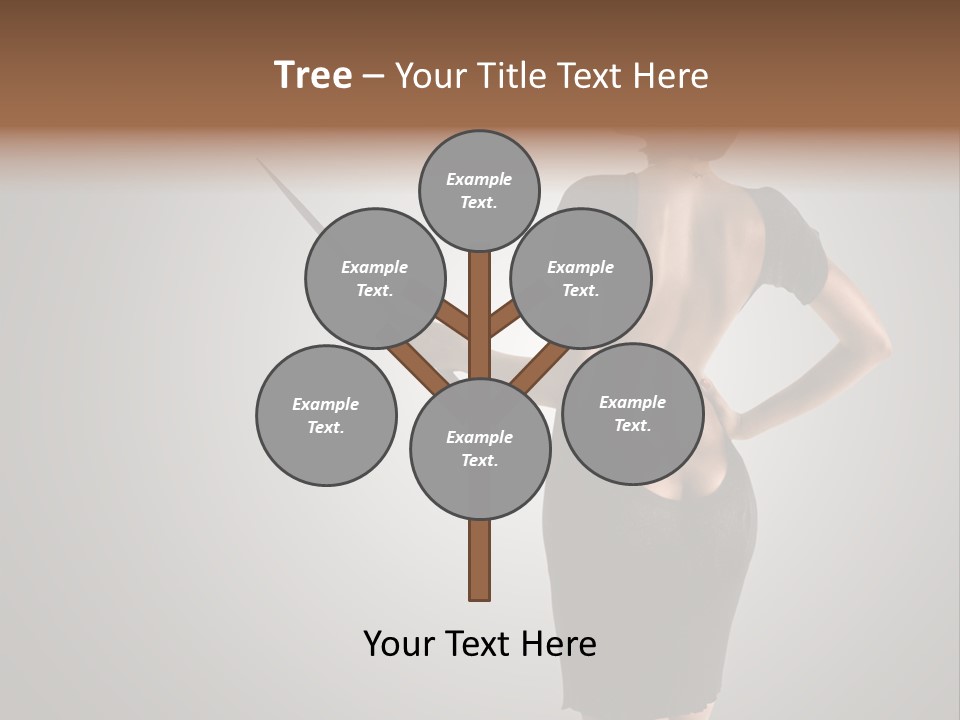 Scholastic Girl Female PowerPoint Template