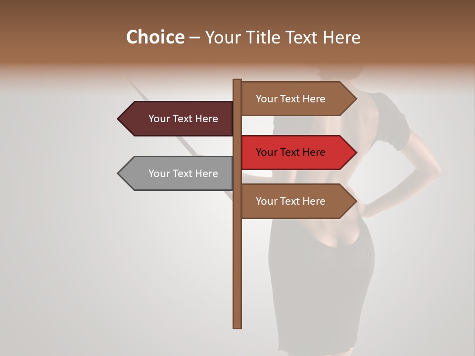 Scholastic Girl Female PowerPoint Template