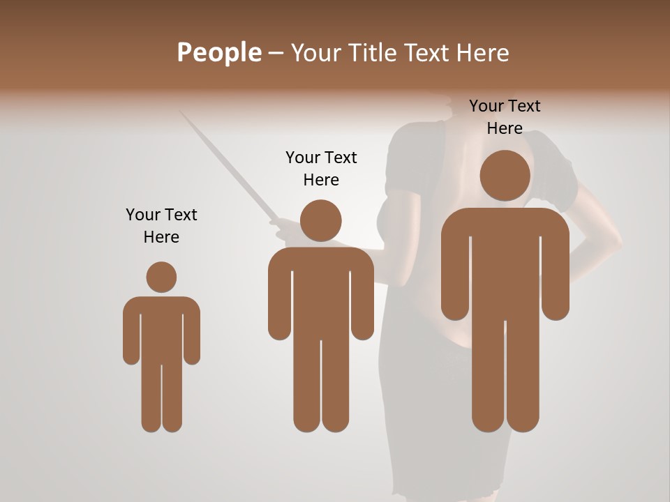 Scholastic Girl Female PowerPoint Template