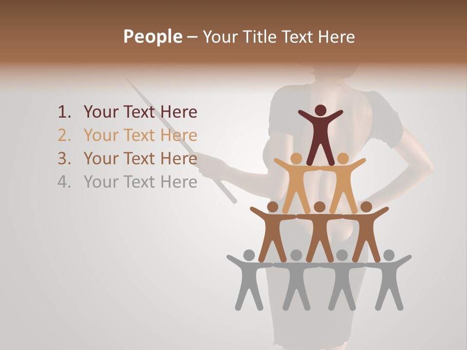 Scholastic Girl Female PowerPoint Template