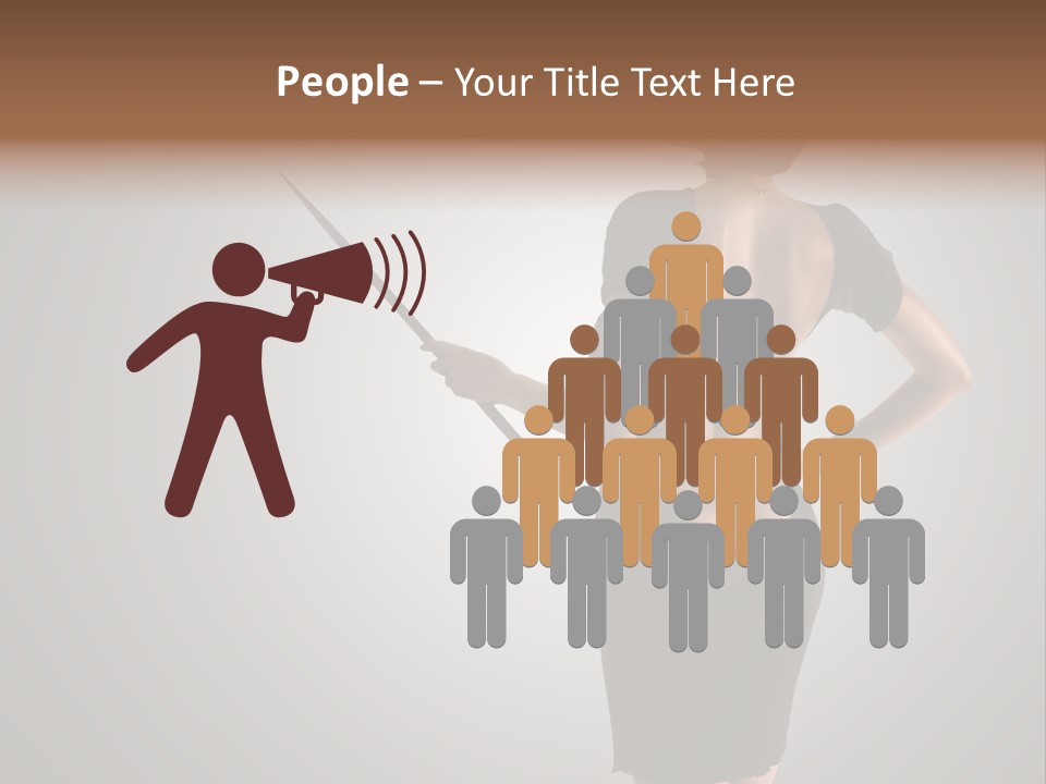 Scholastic Girl Female PowerPoint Template