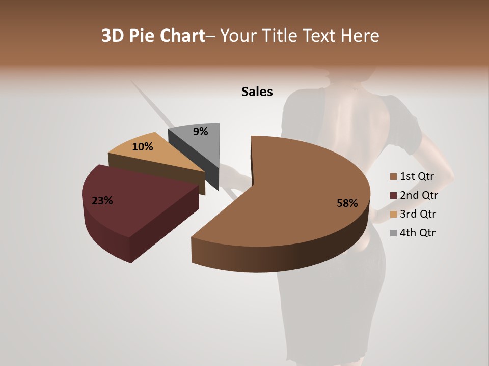 Scholastic Girl Female PowerPoint Template