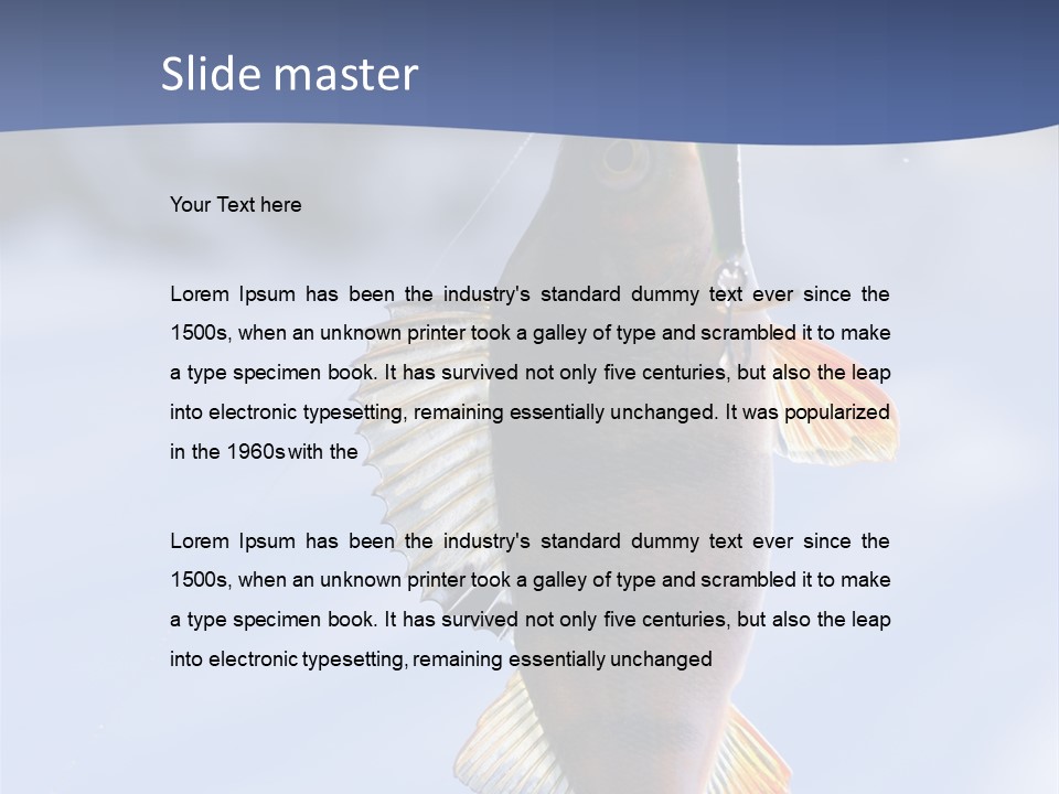 Wildlife Shore Sunny PowerPoint Template