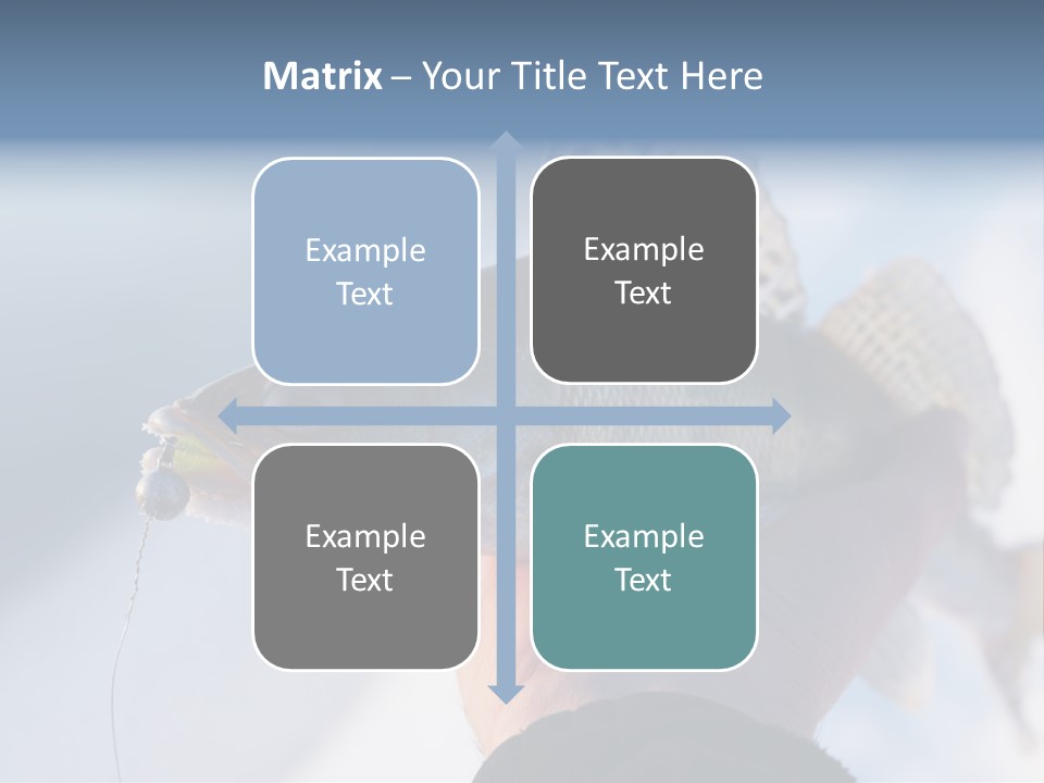 Jerkbait Scales Water PowerPoint Template