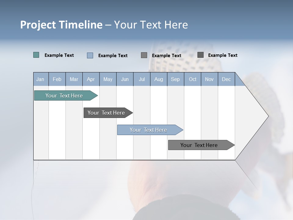 Jerkbait Scales Water PowerPoint Template