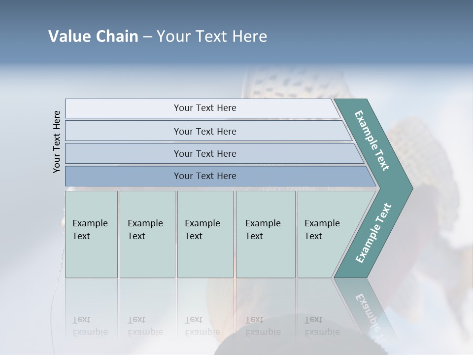 Jerkbait Scales Water PowerPoint Template