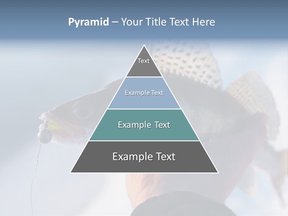 Jerkbait Scales Water PowerPoint Template