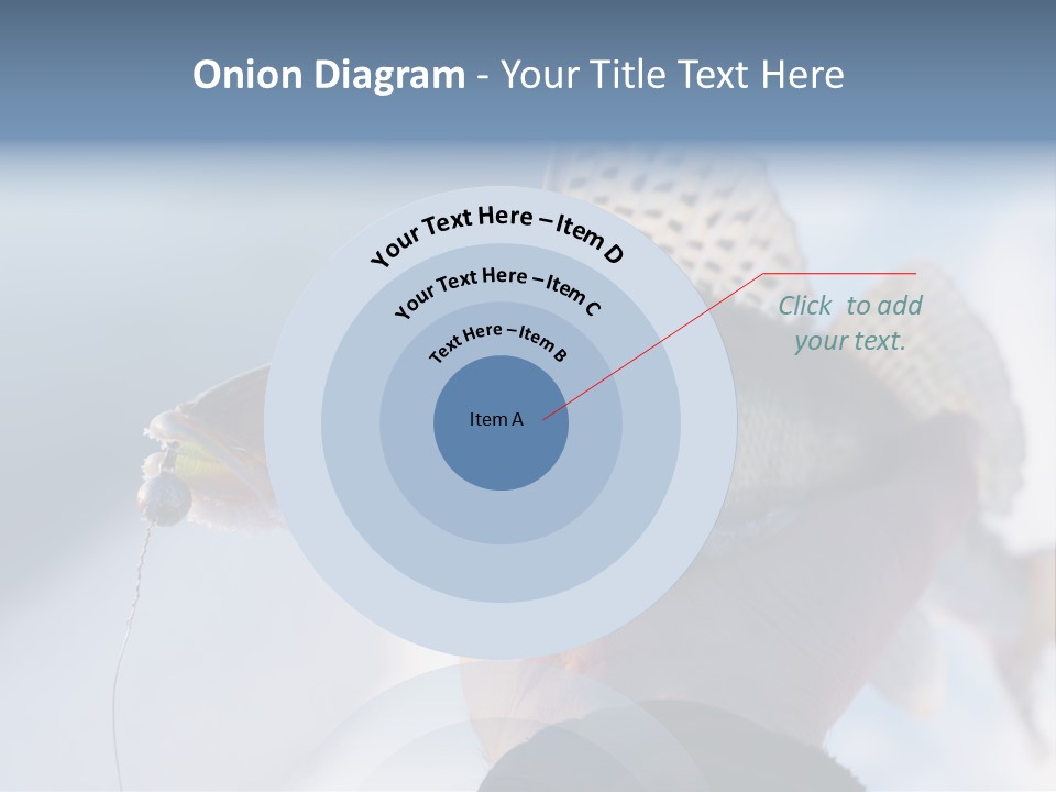 Jerkbait Scales Water PowerPoint Template