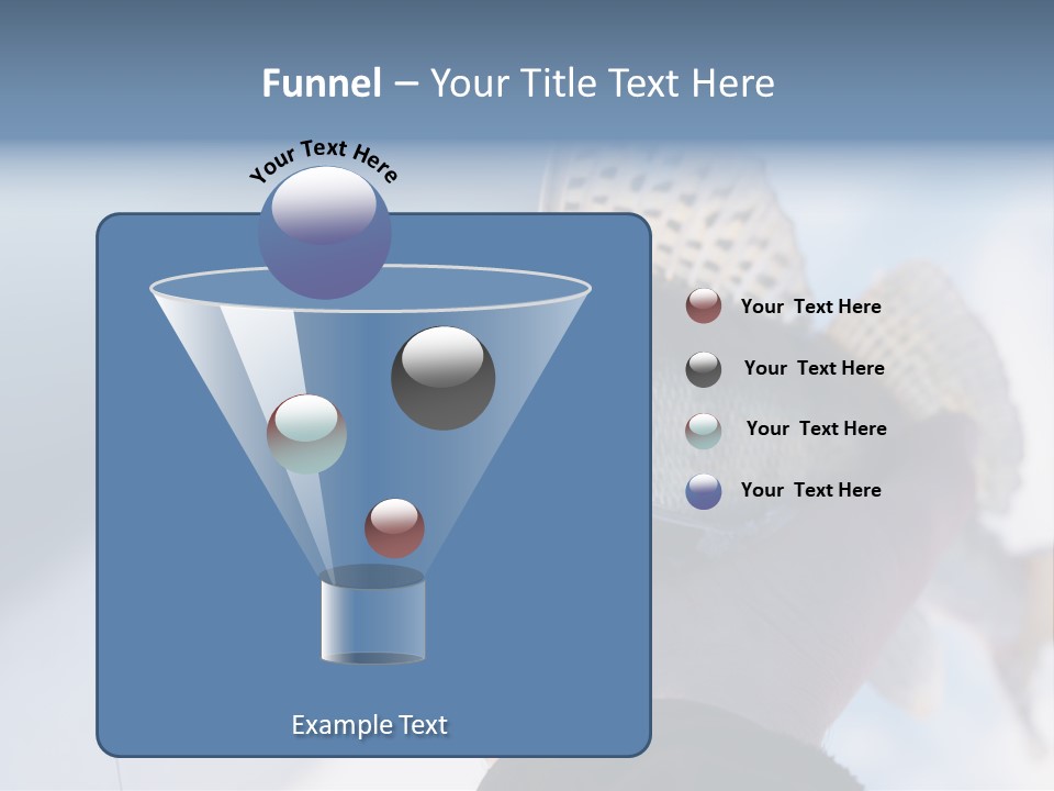 Jerkbait Scales Water PowerPoint Template