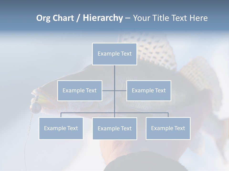 Jerkbait Scales Water PowerPoint Template