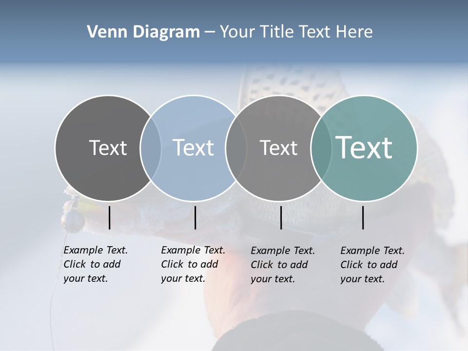 Jerkbait Scales Water PowerPoint Template
