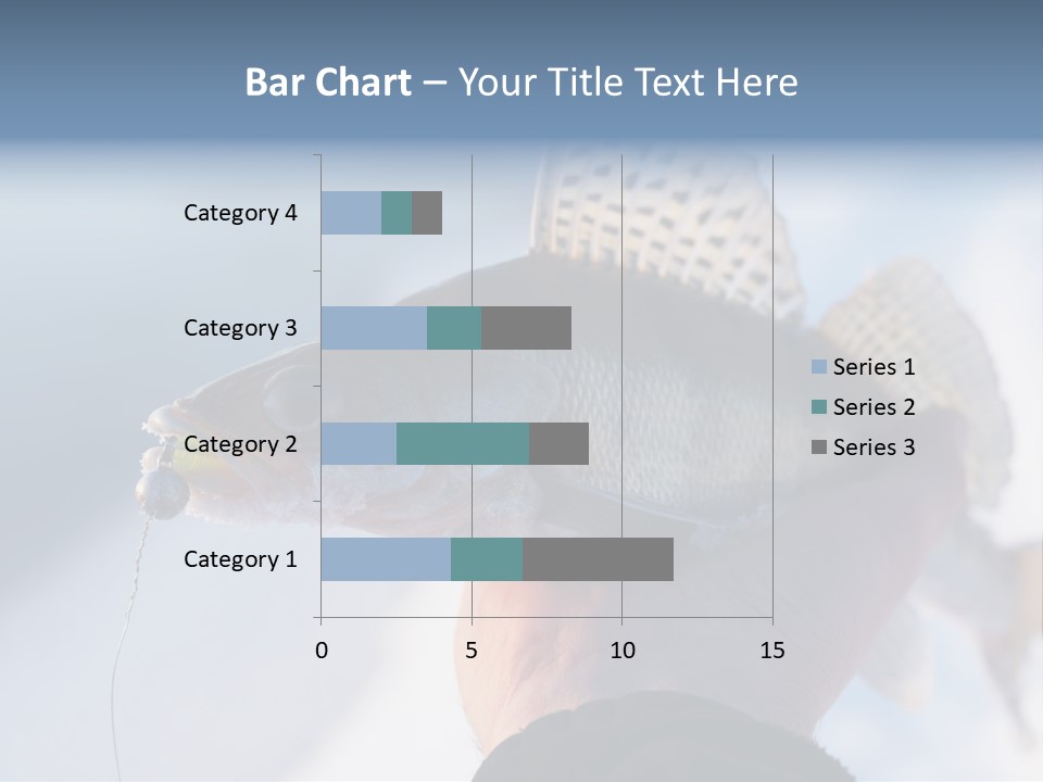 Jerkbait Scales Water PowerPoint Template