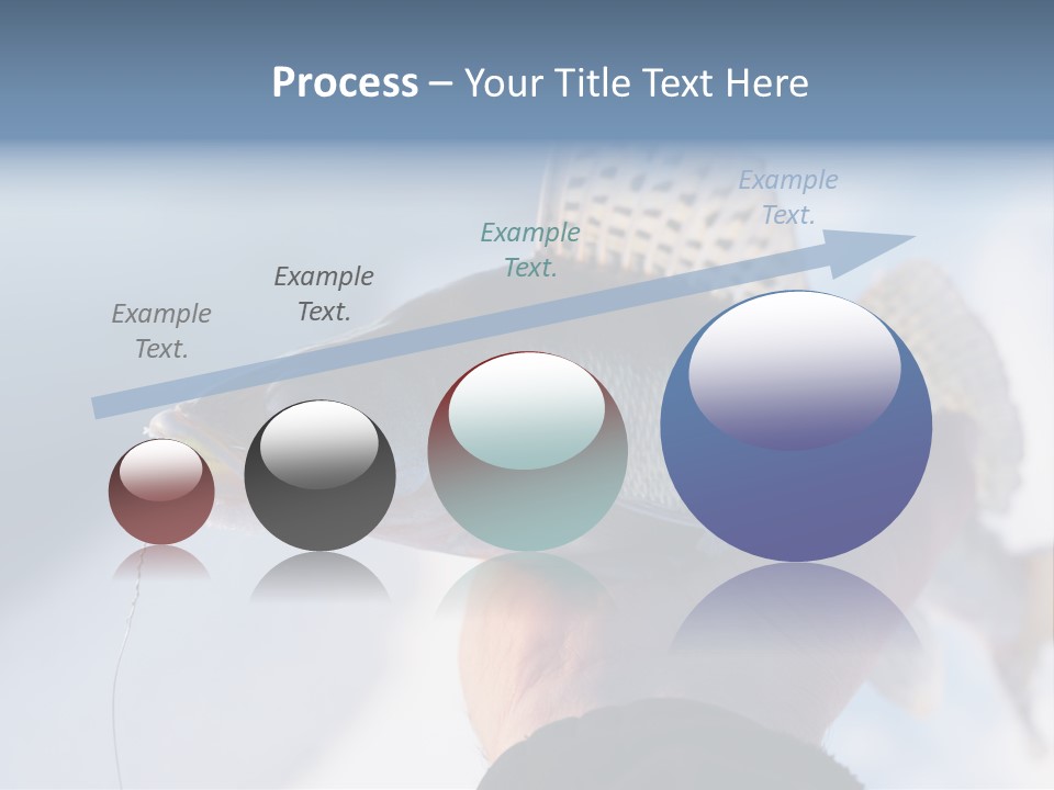 Jerkbait Scales Water PowerPoint Template