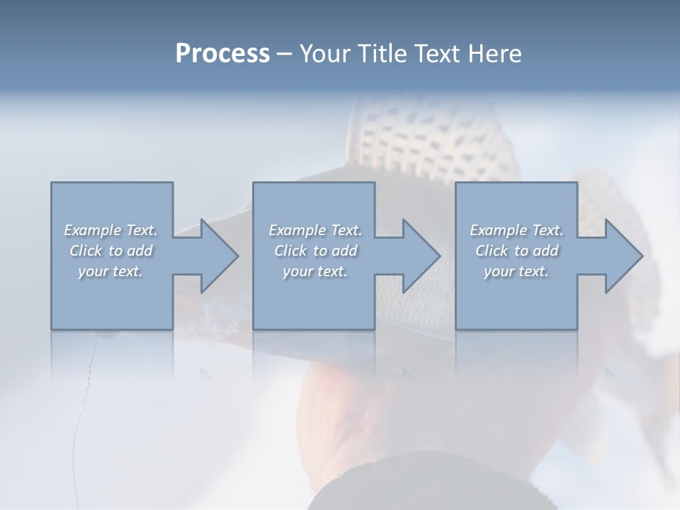 Jerkbait Scales Water PowerPoint Template