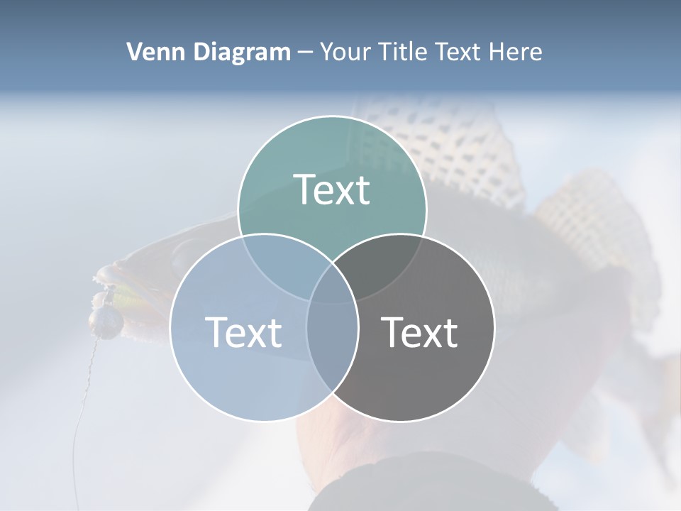 Jerkbait Scales Water PowerPoint Template