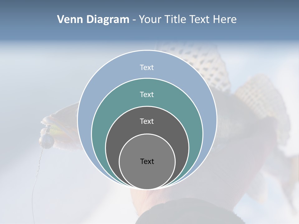 Jerkbait Scales Water PowerPoint Template