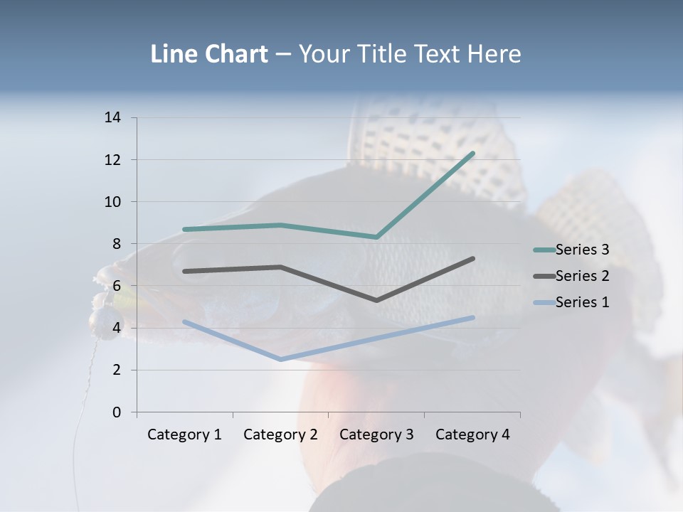 Jerkbait Scales Water PowerPoint Template
