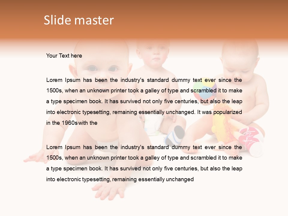 Architecture Render Design PowerPoint Template
