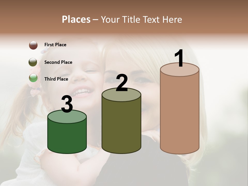 Outdoor Portrait Kid PowerPoint Template