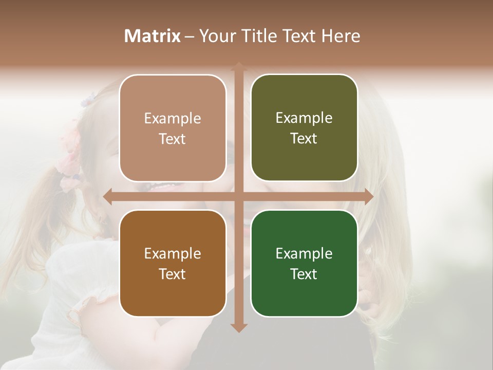 Outdoor Portrait Kid PowerPoint Template