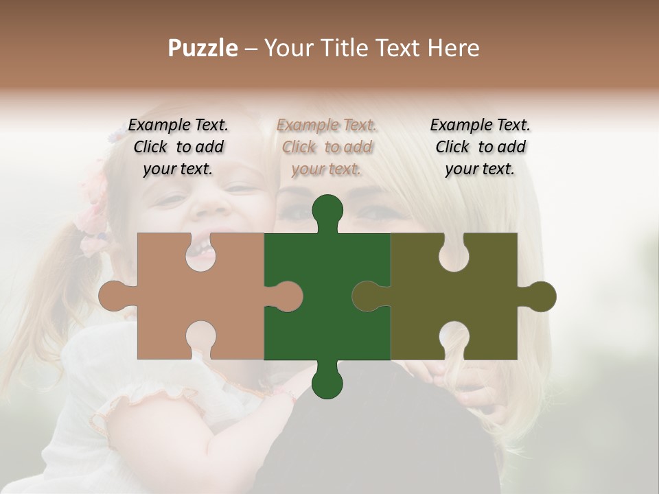 Outdoor Portrait Kid PowerPoint Template