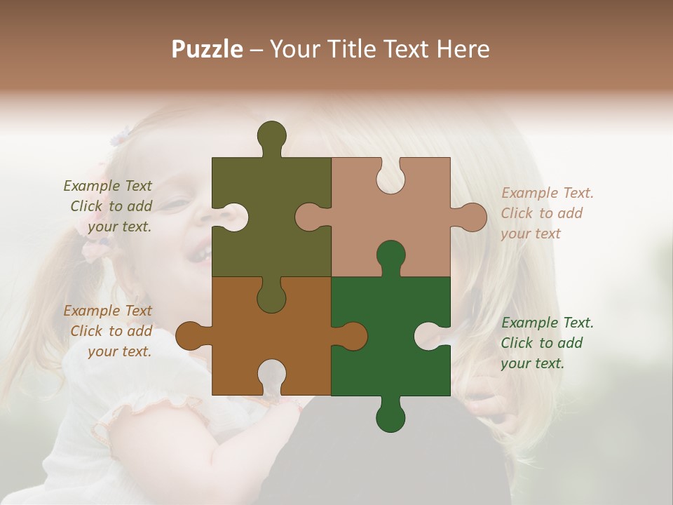 Outdoor Portrait Kid PowerPoint Template