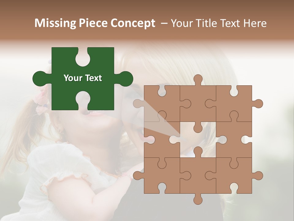 Outdoor Portrait Kid PowerPoint Template