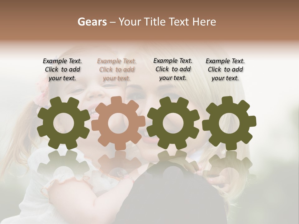 Outdoor Portrait Kid PowerPoint Template