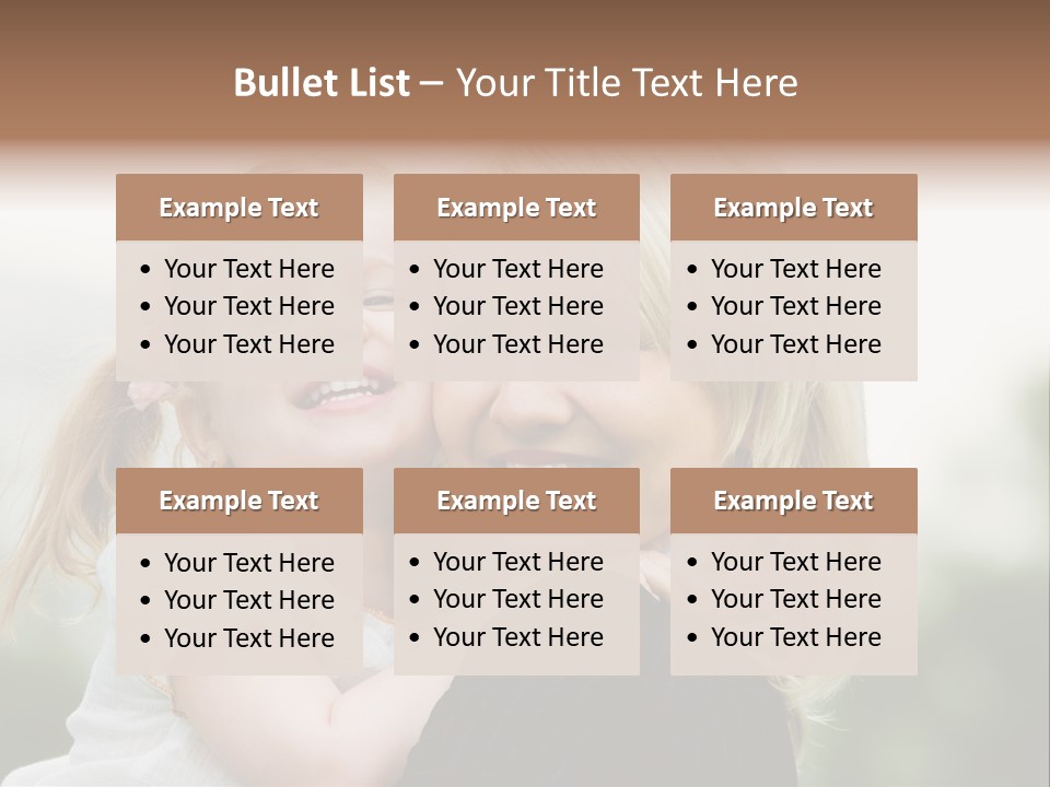 Outdoor Portrait Kid PowerPoint Template