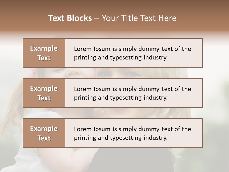 Outdoor Portrait Kid PowerPoint Template