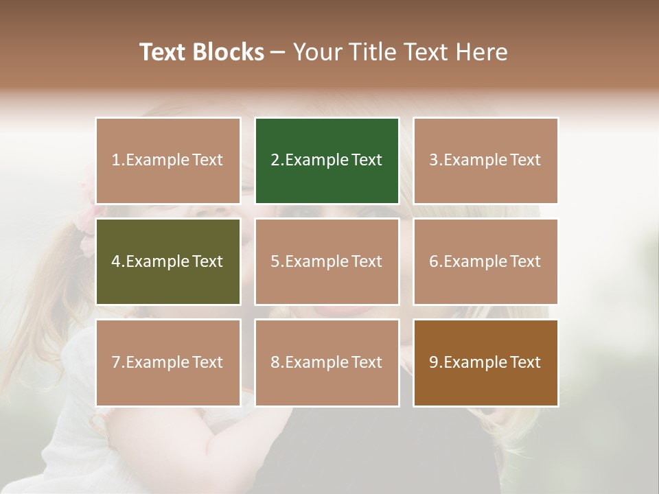 Outdoor Portrait Kid PowerPoint Template