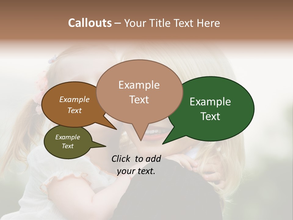 Outdoor Portrait Kid PowerPoint Template