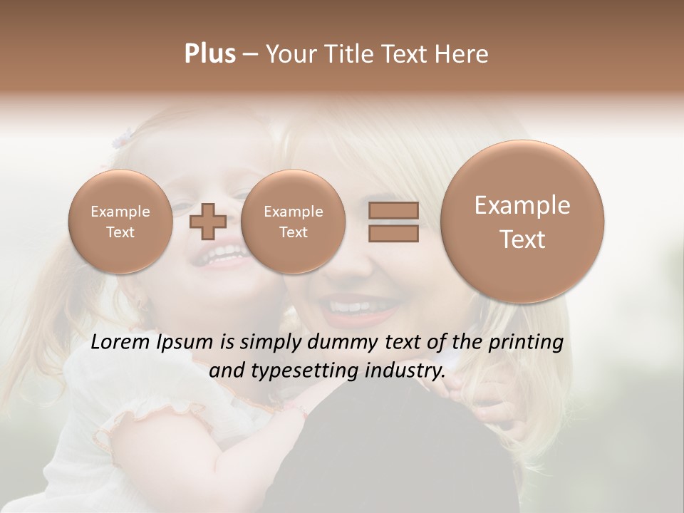 Outdoor Portrait Kid PowerPoint Template