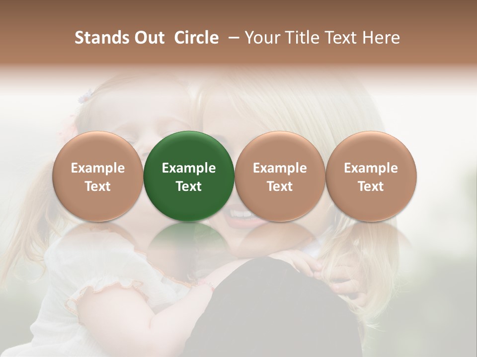 Outdoor Portrait Kid PowerPoint Template