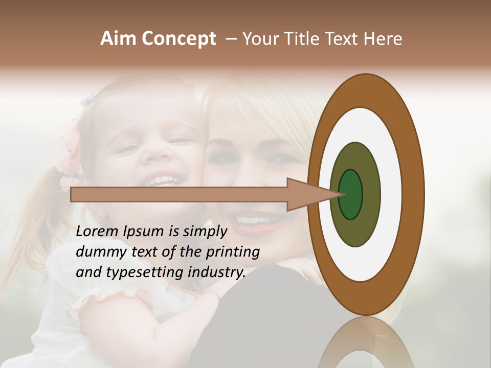 Outdoor Portrait Kid PowerPoint Template