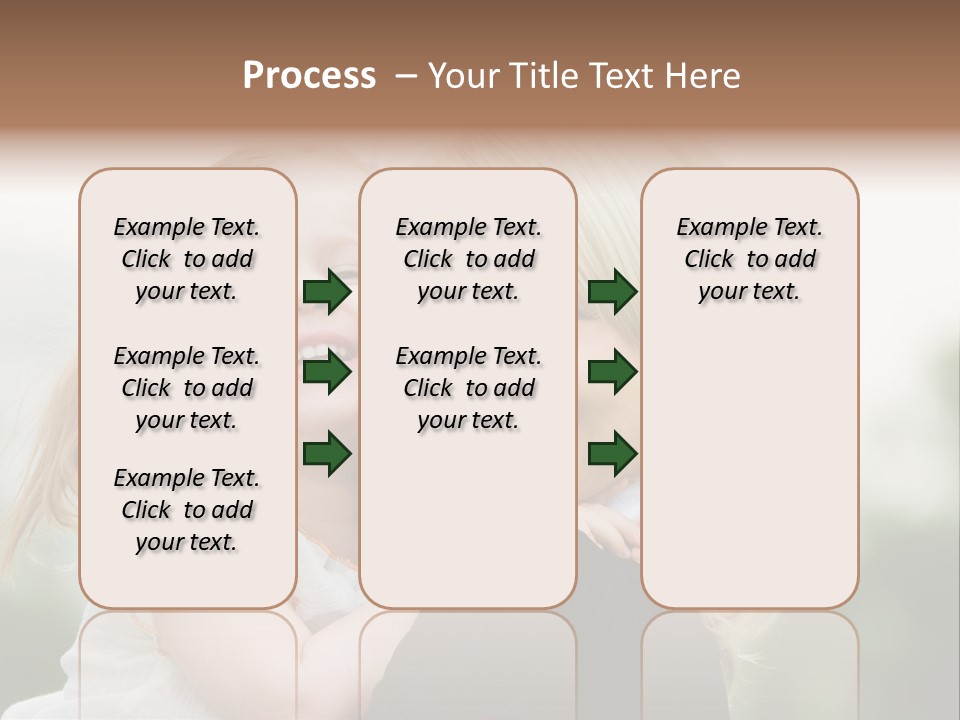 Outdoor Portrait Kid PowerPoint Template