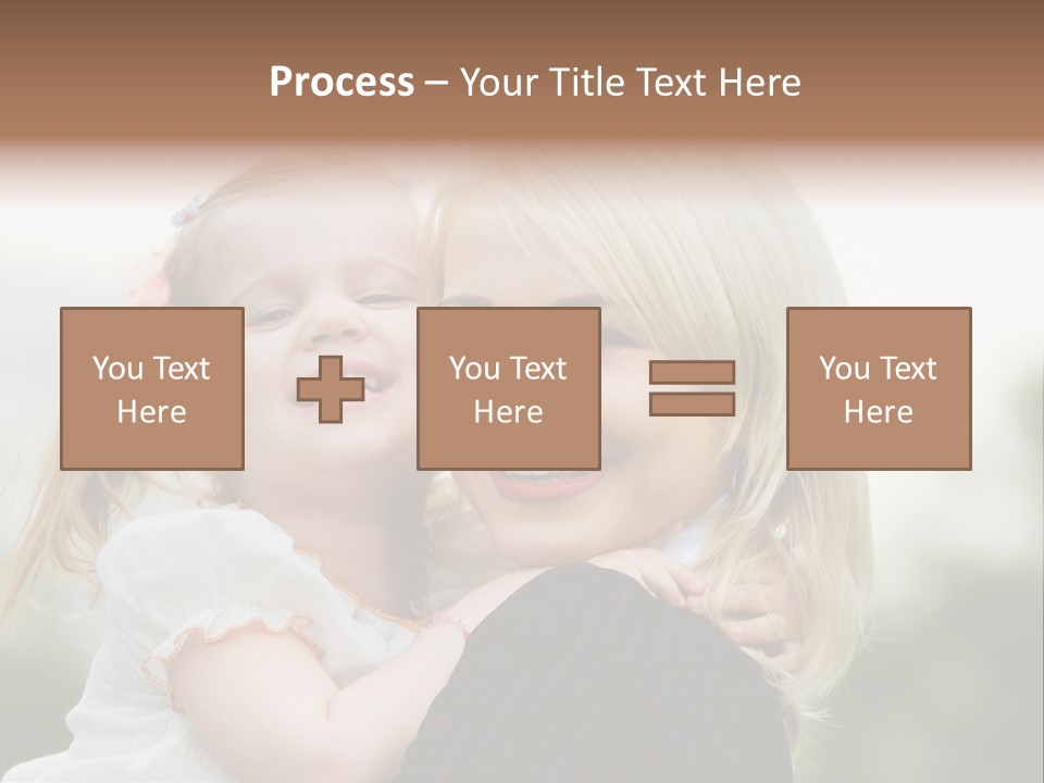 Outdoor Portrait Kid PowerPoint Template