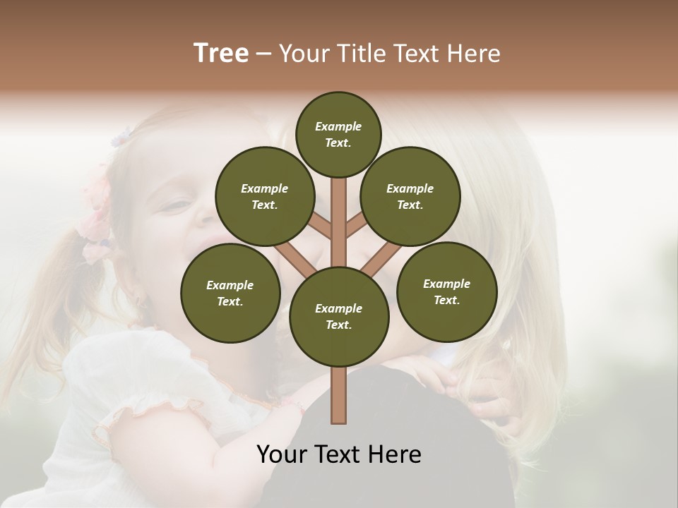 Outdoor Portrait Kid PowerPoint Template