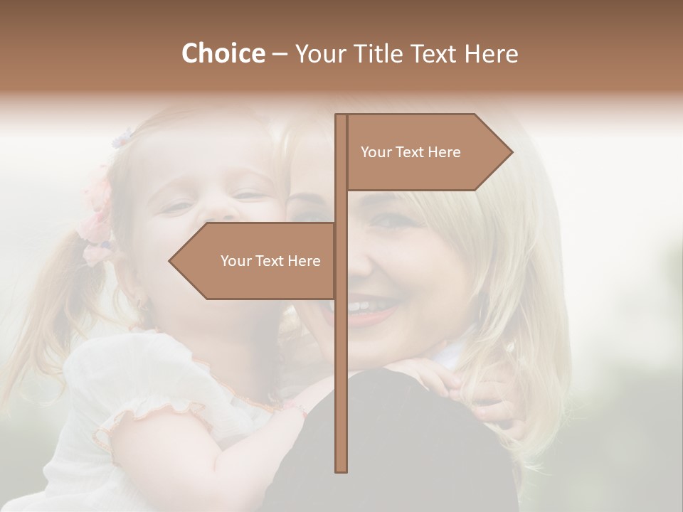 Outdoor Portrait Kid PowerPoint Template