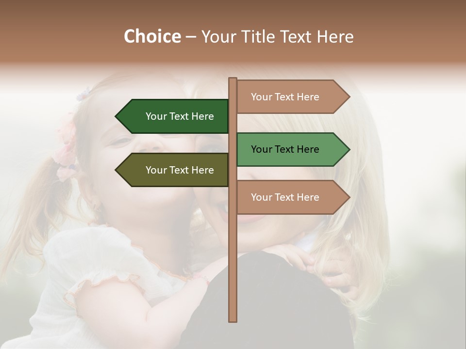 Outdoor Portrait Kid PowerPoint Template